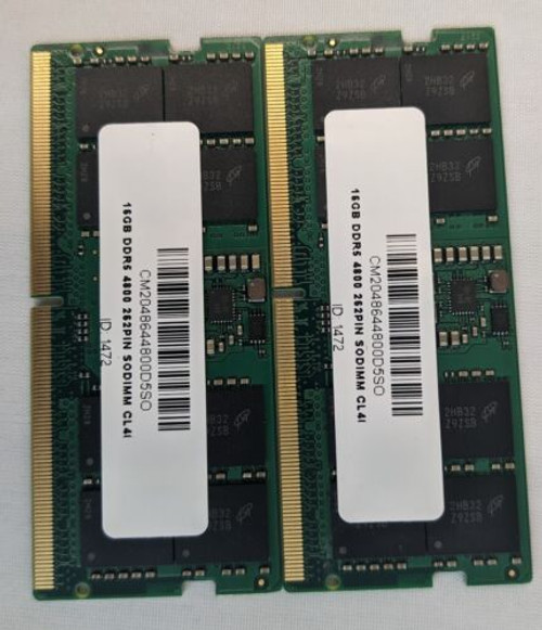 64Gb 2X32Gb Memory Ram For Legion Pro 5 16Irx8, Legion Pro 7 16Irx8H  A144