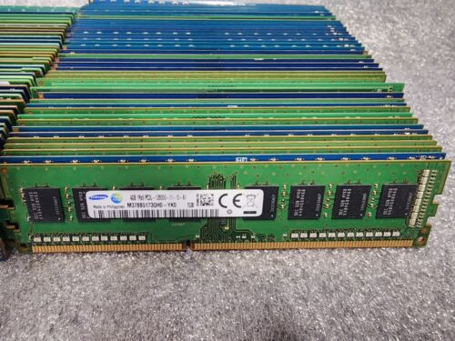 Lot (86) 4Gb Pc3-12800/10600U Ddr3 Desktop Memory Ram Mixed Brands