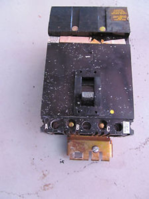 Square D FH36050 I Line Circuit Breaker 3 Pole 50 Amp 600 V (Black)
