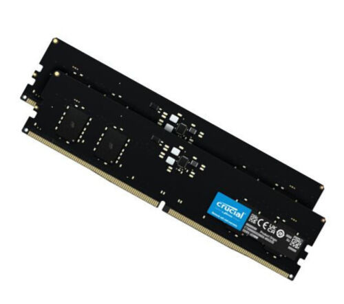 Crucial 32Gb (2X16Gb) Ddr5 Udimm 4800Mhz Cl40 Desktop Pc Memory