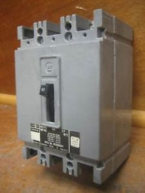 Westinghouse HFB3060 60A Breaker 600V CH HFB-3060 60 Amp 600 VAC Cutler Hammer