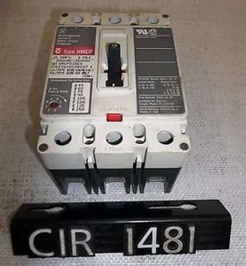 Westinghouse HMCP015E0 15 Amp Circuit Breaker (CIR1481)
