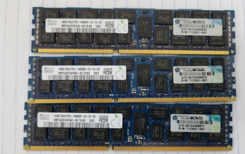 31X Sk Hynix Hmt42Gr7Afr4C-Rd 16Gb 2Rx4 Pc3-14900R Ecc Reg Server Memory