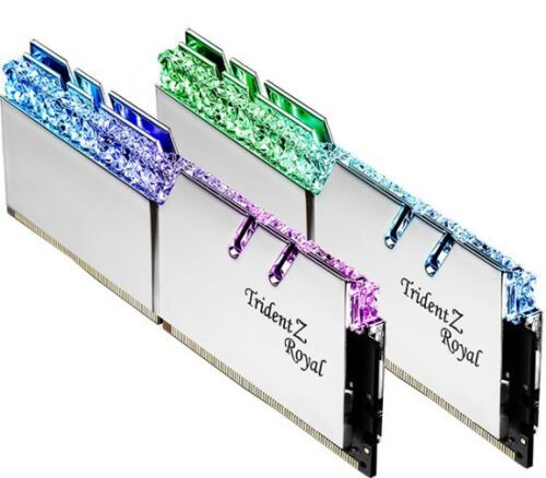 G.Skill Trident Royal Rgb Silver 16Gb 2X8G Ddr4 4000Mhz Cl16 F4-4000C16D-16Gtrsa