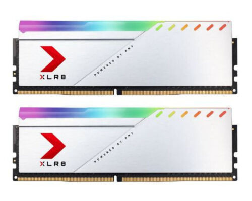 Pny Xlr8 32Gb (2X16Gb) Ddr4 Udimm 3600Mhz Rgb Cl18 1.35V Silver Heat Spreader Ga