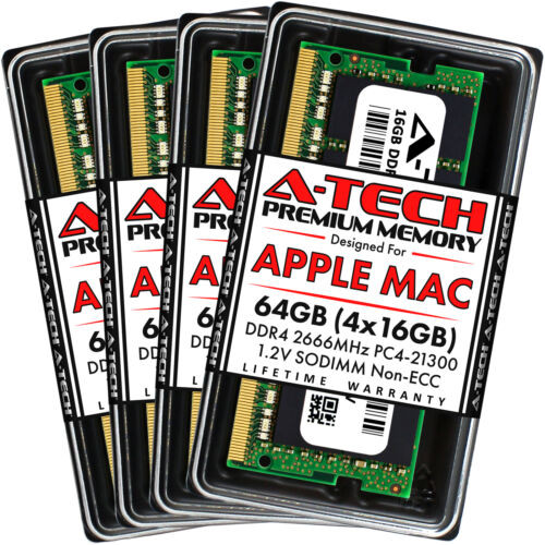 64Gb 4 X 16Gb Ddr4 2666 Mac Memory Ram For Apple Imac Late 2020 Mxwt2Ll/A A2115