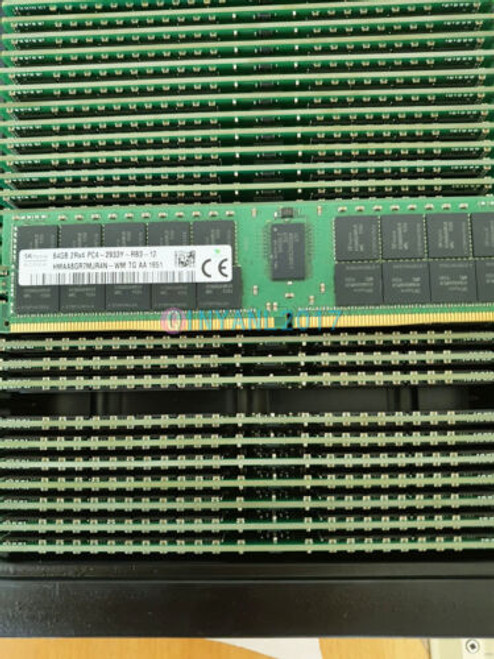 1Pcs New Sk Hynix 64Gb 2Rx4 Pc4-2933Y Ecc Reg Hmaa8Gr7Mjr4N-Wm Server Memory