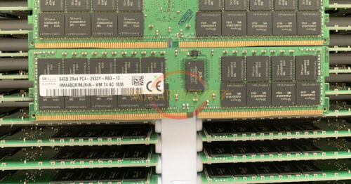 1Pc New Sk Hynix 64Gb 2Rx4 Pc4-2933Y Ecc Reg Hmaa8Gr7Mjr4N-Wm Server Memory