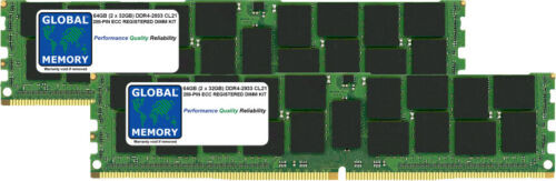 64Gb (2X32Gb) Ddr4 2933Mhz Pc4-23400 288-Pin Ecc Registered Rdimm Server Ram Kit