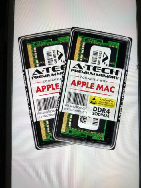 64Gb 2X32Gb Ddr4 2666 Sodimm Memory Ram For 2019 Apple Imac 5K Retina 19,1 A2115