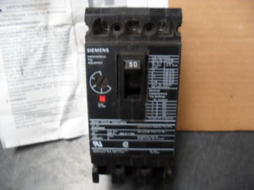 Circuit Breaker Siemens ED63A050  50 Amp