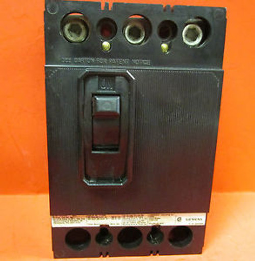 SIEMENS 3 POLE 175 AMP CIRCUIT BREAKER  CAT No. QJ23B175  ........... VC-129 SIEMENS 3 POLE 175 AMP CIRCUIT BREAKER  CAT No. QJ23B175  ........... VC-129