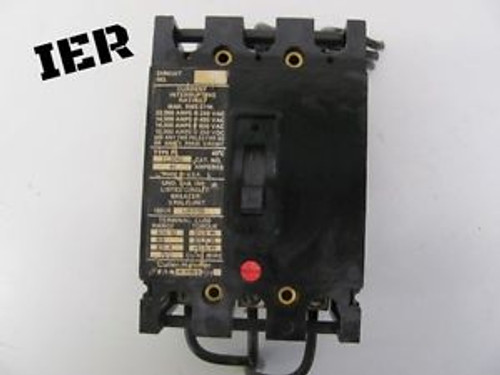 CUTLER HAMMER 600 VAC 40 AMP FC3040 CIRCUIT BREAKER USED