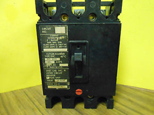 CUTLER-HAMMER 20 AMP 3 POLE CIRCUIT BREAKER  EHC3020 ...........WA-101