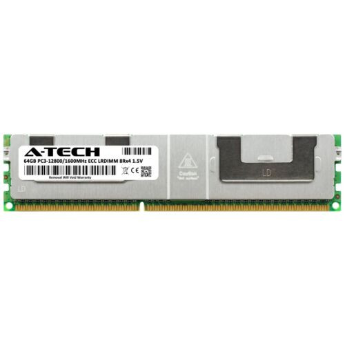 64Gb Pc3-12800L Lrdimm Server Memory Ram Equivalent To Samsung M386B8G70De0-Ck0