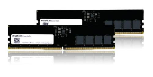 Mushkin 64Gb (2X32Gb) Essentials Ddr5 Udimm 4800Mhz Ddr5 Udimm  Mes5U480Fd32Gx2