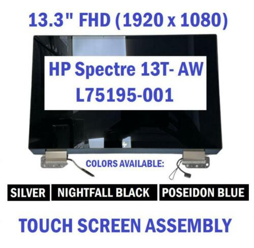 Hp Spectre X360 13-Aw 13T-Aw Lcd Touch Screen Hinge Up L83763-001 Fhd