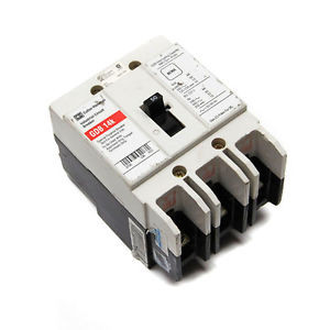Eaton Cutler-Hammer GDB 14k Industrial 3-Pole 50A Circuit Breaker AC/DC