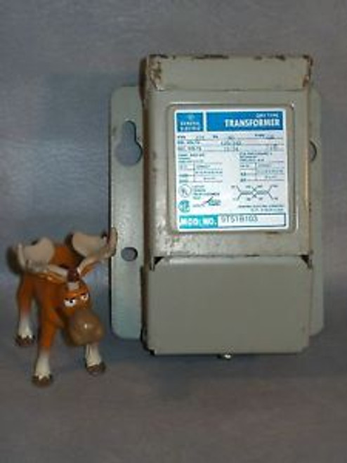 GE 9T51B103 Dry Transformer .075 KVA 120/240V to 12/24v