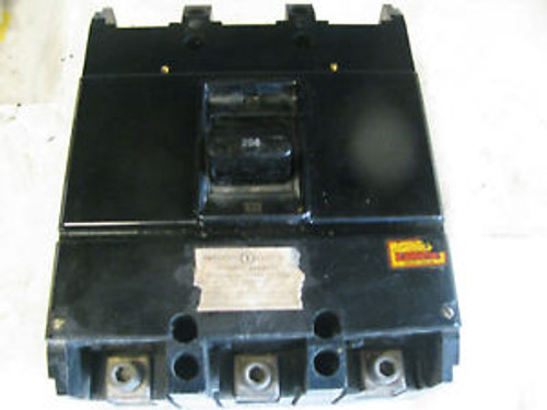 GENERAL ELECTRIC BREAKER 3 POLE 200 AMP AT39200 600V