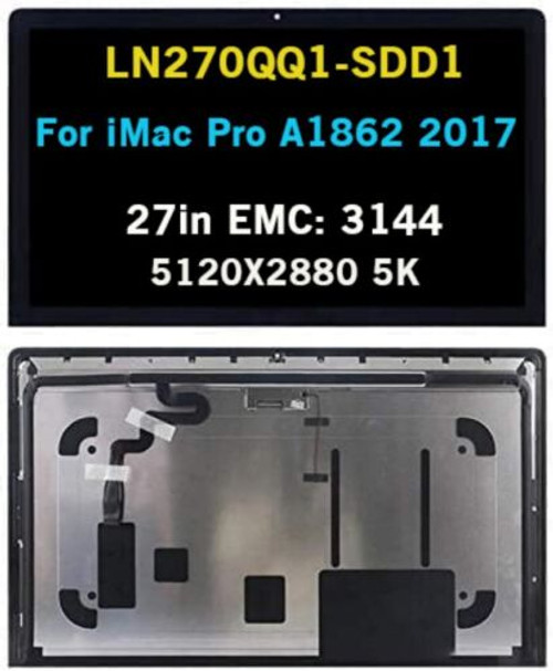 New Genuine Lcd Display Screen For Imac Pro 27' A1862 2017 Lcd 5K Lm270Qq1 Sd D1