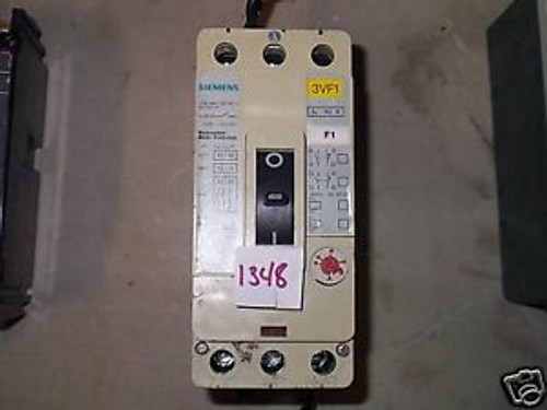 Siemens 3VF1231-1dg11-0aa0 3 pole 40 amp breaker