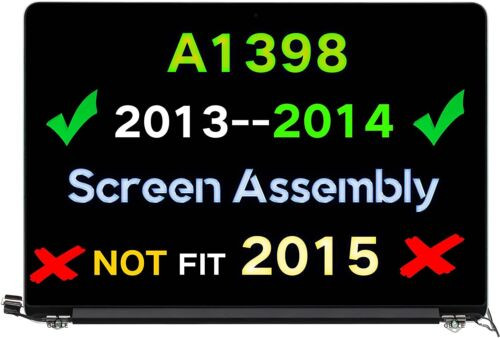 New Late 2013 Mid 2014 Apple Macbook Pro Retina 15" A1398 Lcd Screen 661-8310
