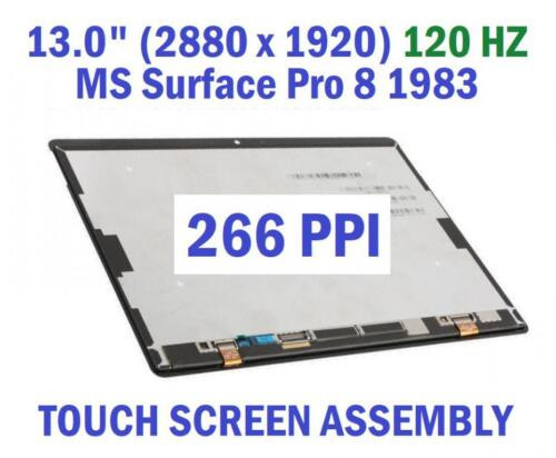 Oem Microsoft Surface Pro 8 1983 13" Lcd Display Touch Screen Replacement