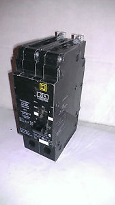 Used Square D EGB24020  2 pole 20 amp 480 volt breaker  EGB bolt on