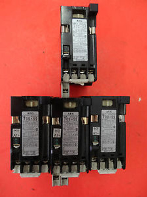 AEG 20 Amp LS7, LS7-4 Contactor (3) LS7 709-99, (2) LS7-4 708-99 Used