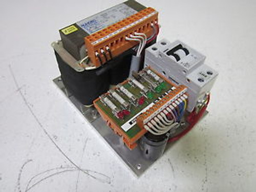 AUTHORN DT 9958 TRANSFORMER 208/240V  AS PICTURED USED