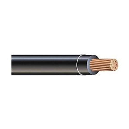 Building Wire, Thhn, 14 Awg, Black, 2500Ft