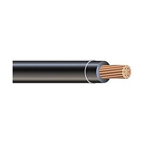 Building Wire, Thhn, 14 Awg, Black, 2500Ft