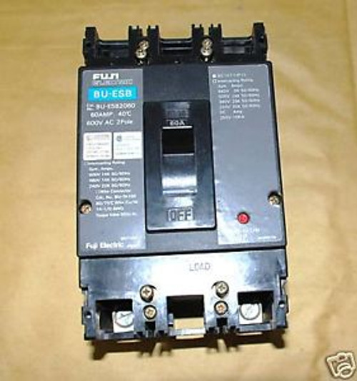 Fuji Electric Circuit Breaker BU-ESB2060 60 Amp 2 Pole