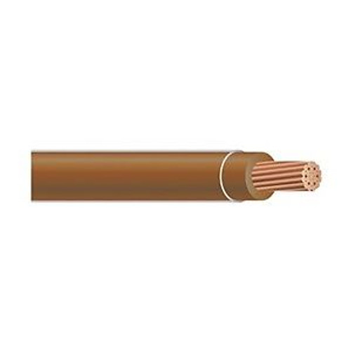 Building Wire, Thhn, 14 Awg, Brown, 2500Ft