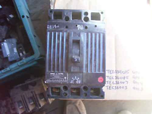 GE CIRCUIT BREAKER, CAT TEC36003