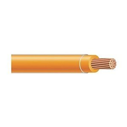 Building Wire, Thhn, 14 Awg, Orange, 2500Ft