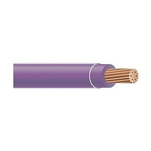 Building Wire, Thhn, 14 Awg, Purple, 2500Ft