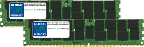 128Gb 2X64Gb Ddr4 2933Mhz Pc4-23400 288-Pin Ecc Registered Lrdimm Server Ram Kit