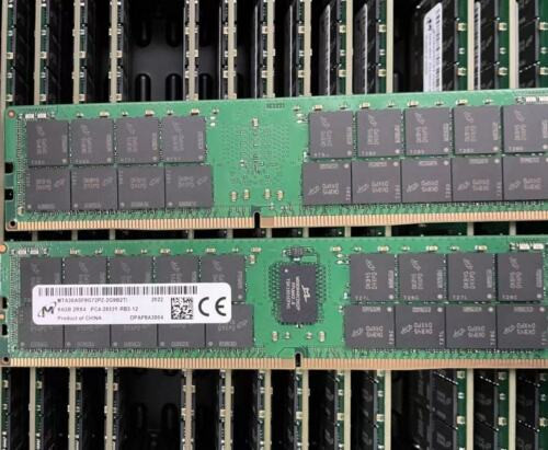 64Gb Micron Mt Ddr4 2Rx4 2933 Ecc Rdimm Pc4-2933Y-Rb3 Mta36Asf8G72Pz-2G9B2Ti