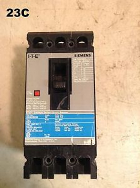 ITE ED43B050 50 Amp Circuit Breaker 480 VAC Siemens I-T-E Sentron Series