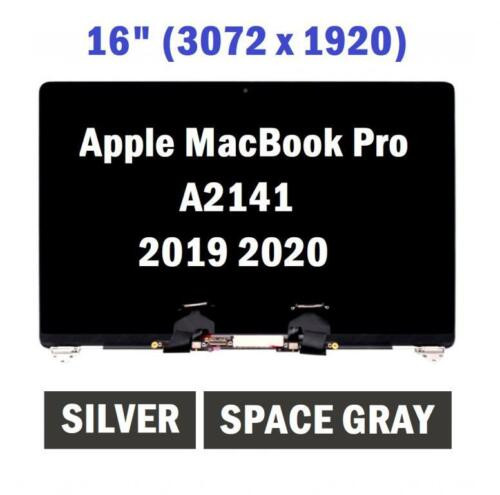Apple Macbook Pro 16" Emc 3347 A2141 Screen Lcd Assembly Grey 2019 Space Grey