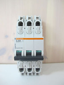 Schneider Electric Merlin Gerin MGN61365 Multi 9 C60 Circuit Breaker 277/480V
