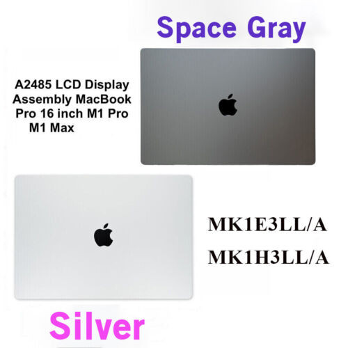 For Apple Macbook Pro 16Inch 2021 A2485 M1 Lcd Dislay Assembly Silver 661-21969