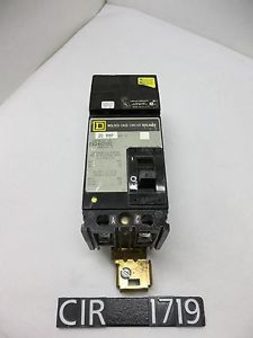 Square D FA24020AC 20 Amp I-Line Circuit Breaker (CIR1719)