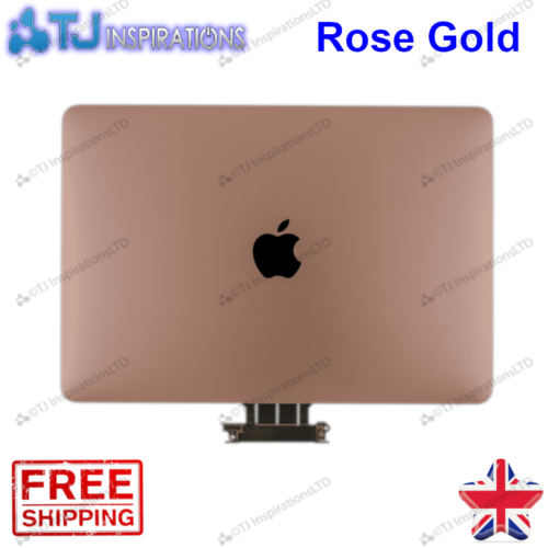 For Macbook (Retina, 12-Inch, Early 2016) A1534 Lcd Glossy Assembly Rose Gold