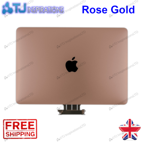 Apple Macbook Retina 12" A1534 2015 Lcd Screen Display Full Assembly Rose Gold