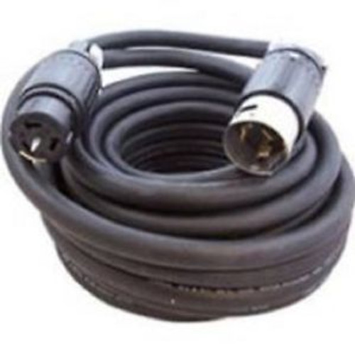 50 Amp 50 Ft  6/4 Soow-A Rubber Cord { With Hubbell Ends }