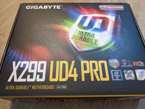 Gigabyte X299 Ud4 Pro Lga2066 Intel Extreme Cpus Atx
