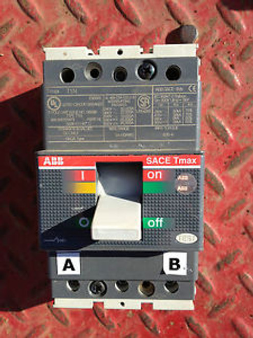 Used ABB 100 Amp Curcuit Breaker E93565